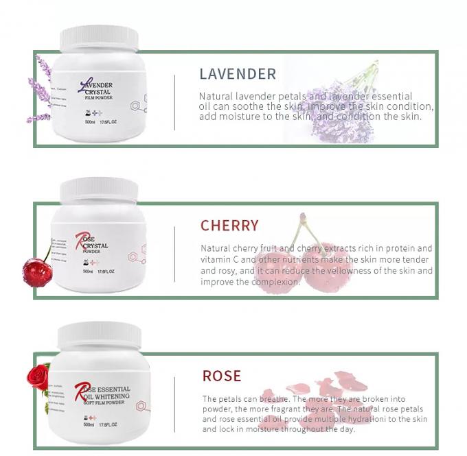 Home Peel-Off Lavender Jelly Mask Face Spa Anti Aging Hydrating Powder Mask Personalizzato 2