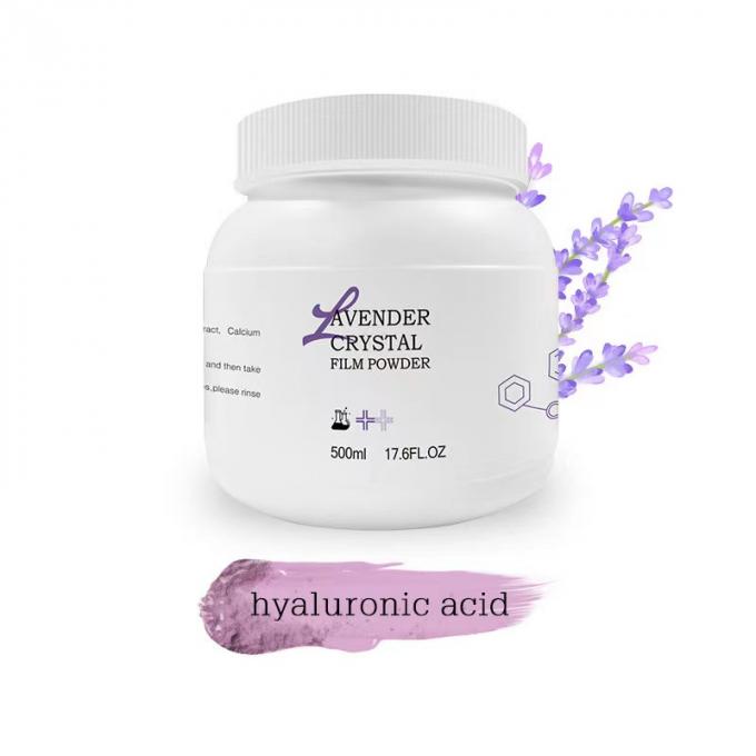 Home Peel-Off Lavender Jelly Mask Face Spa Anti Aging Hydrating Powder Mask Personalizzato 6