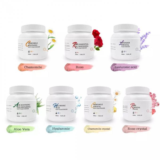 Protezione della pelle personalizzata Beauty Rose Jelly Mask Polvere idratante per spa viso e corpo 7