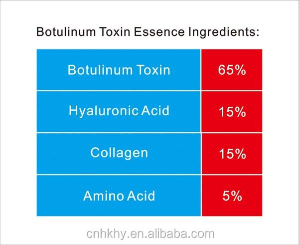 Siero anti-invecchiamento personalizzato infuso con tossina botulinica per idratare la bellezza e la cura della pelle 1