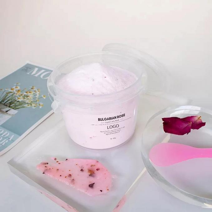 Protezione del viso Maschera di fango Maschera di gelatina in polvere 200 g Volume Ingrediente principale Collagene 8