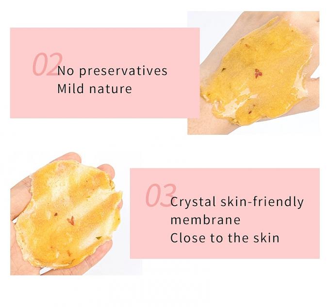 Protezione del viso Maschera di fango Maschera di gelatina in polvere 200 g Volume Ingrediente principale Collagene 6