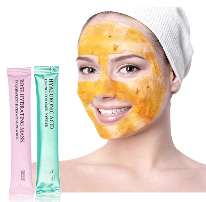 Maschera a base di acido ialuronico per il viso Funzione sbiancante Maschera facciale Maschera morbida di fango 3
