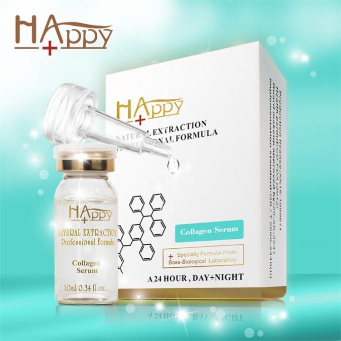 QBEKA Materie prime Super Anti Rughe Peptidi di Collagene Siero Domestico Dimensione regolare 10 ml 5