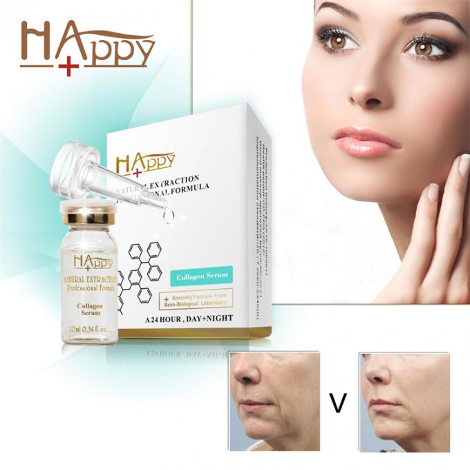 QBEKA Materie prime Super Anti Rughe Peptidi di Collagene Siero Domestico Dimensione regolare 10 ml 10