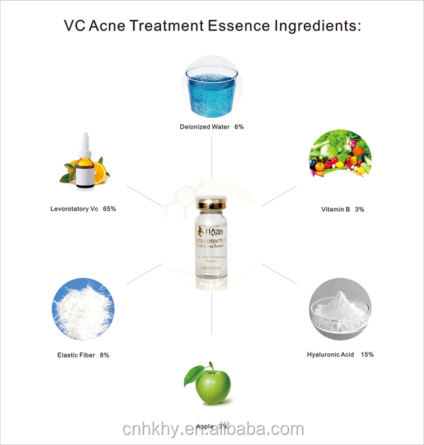 Rimuovi le cicatrici dell' acne con QBEKA Happy Cosmetics Levorotatory VC Original Liquid Bio Serum 3