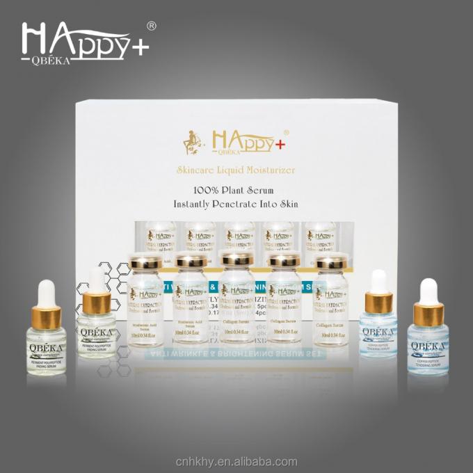 QBEKA Most Popular Serum Brightening Anti-Wrinkle Set Rivitalizzatore della pelle con collagene 1
