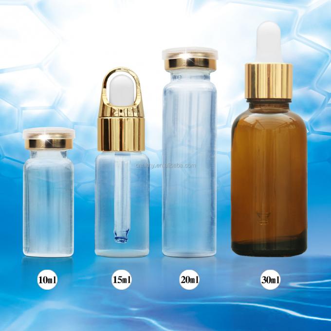 Durata di conservazione 3 anni Cellule staminali OEM e peptidi Anti rughe Anti-invecchiamento della pelle Collagene puro siero viso 2