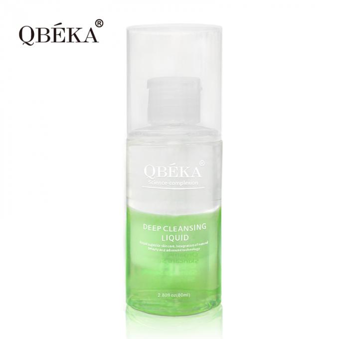 Acqua di pulizia rimossa il trucco 80 ml Nessuna irritazione Pulito profondo da un team di professionisti QC 3