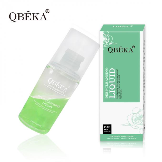 Acqua di pulizia rimossa il trucco 80 ml Nessuna irritazione Pulito profondo da un team di professionisti QC 8
