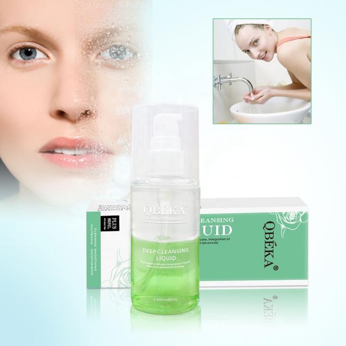 Acqua di pulizia rimossa il trucco 80 ml Nessuna irritazione Pulito profondo da un team di professionisti QC 0