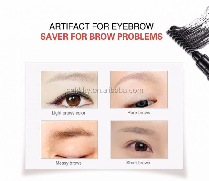 Matita per sopracciglia a doppia testa impermeabile snella Funzione garantita Makeup sopracciglia Bellezza 1