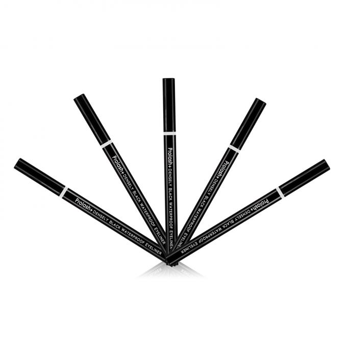 Ingredienti a base di erbe Eyeliner impermeabile a nero denso per il miglior effetto sul trucco degli occhi 3