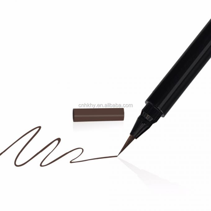 Ingredienti a base di erbe Eyeliner impermeabile a nero denso per il miglior effetto sul trucco degli occhi 7