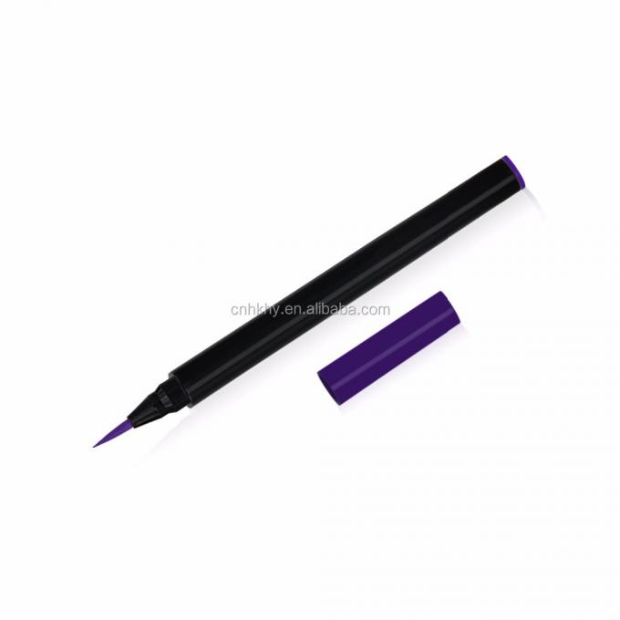 Ingredienti a base di erbe Eyeliner impermeabile a nero denso per il miglior effetto sul trucco degli occhi 9