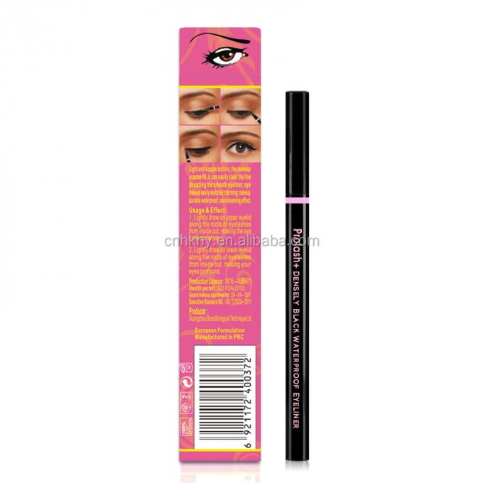 Eyeliner impermeabile Stilo di trucco per occhi duraturo Stilo di trucco per occhi Ultra-fine clip Liquid Sweat Resistant Tool 0