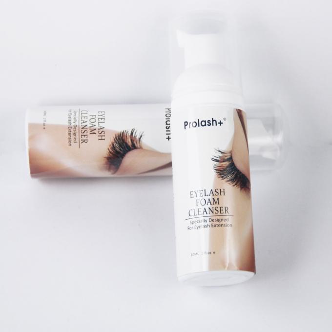 Logo di etichetta privata personalizzato Lavaggio delle ciglia Pulizzatore di ciglia Shampoo Prodotto Forma liquida per il viso 8