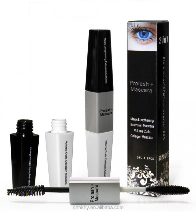 OEM Mascara cosmetica allungamento ciglia Mascara in fibra per ciglia più forti e più lunghe 0