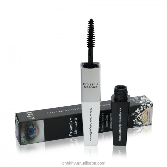 OEM Mascara cosmetica allungamento ciglia Mascara in fibra per ciglia più forti e più lunghe 7