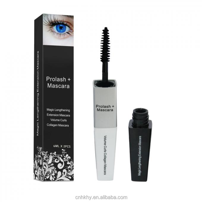 OEM Mascara cosmetica allungamento ciglia Mascara in fibra per ciglia più forti e più lunghe 8