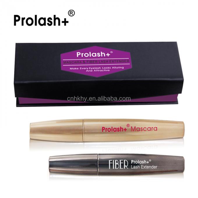 Prolash Mascara Fibra Lash Extender Semi Permanente Acque resistente Nero Ciglia Extension Kit 0