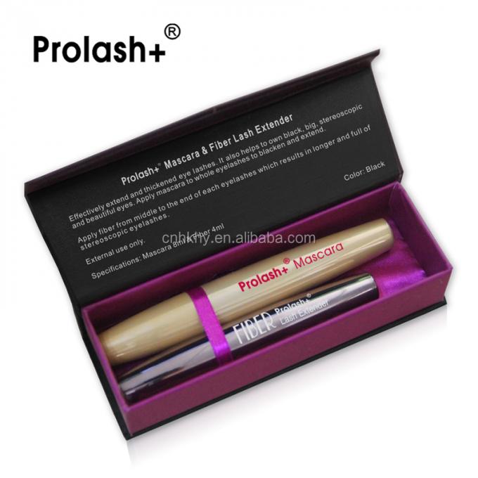 Prolash Mascara Fibra Lash Extender Semi Permanente Acque resistente Nero Ciglia Extension Kit 9