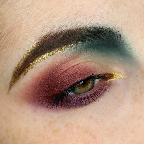 Glitter Colore metallico misto Palette di ombre per gli occhi Elegante Satin Matte Ingrediente minerale 3