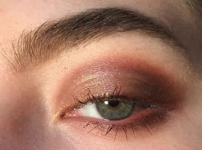 Glitter Colore metallico misto Palette di ombre per gli occhi Elegante Satin Matte Ingrediente minerale 4