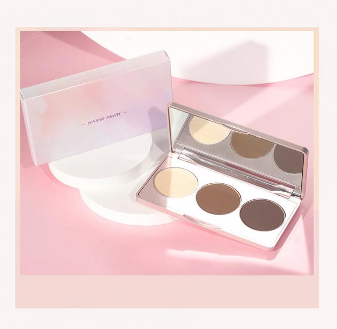 Glitter Colore metallico misto Palette di ombre per gli occhi Elegante Satin Matte Ingrediente minerale 5