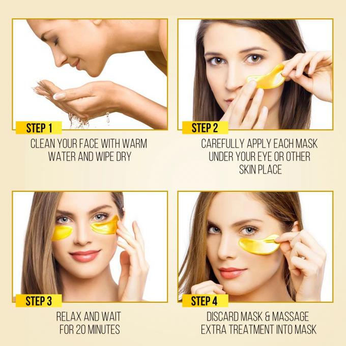 Maschera idratante per gli occhi per ridurre le linee sottili e le rughe 5