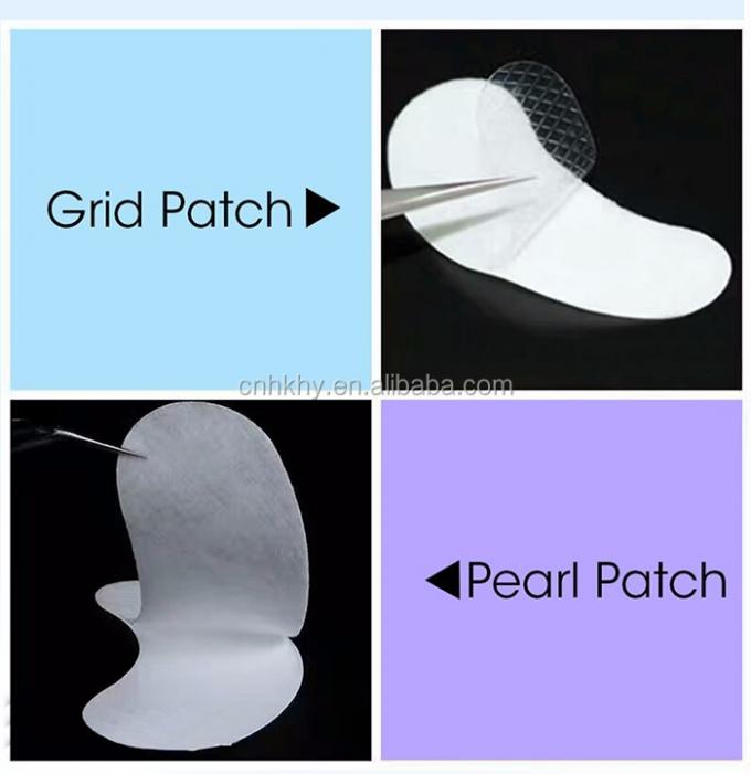 Lash Extension SH-1 Pearl Patch Eye Pad per il patch test del film di colla di cotone per ciglia 7